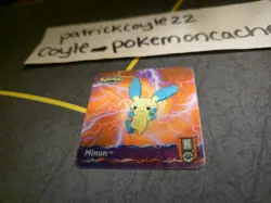 Artbox Pokemon Advanced Action Flipz (2003) AF27 Minun LP - Image 3