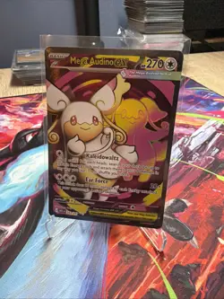Pokemon TCG Mega Audino EX 253/217 Ascended Heroes Ultra Rare Full Art Card NM - Image 1