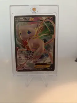 Pokemon TCG: Mew EX XY126 Generations Ultra Rare Textured Full Art Promo! - Image 1