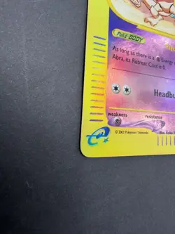 Pokemon TCG - Abra - 46/144 - Common Reverse Holo - Skyridge NM - Image 2