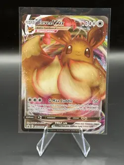Eevee VMAX SWSH087 Promo SWSH: Sword & Shield Promo Cards Pokemon TCG - Image 1
