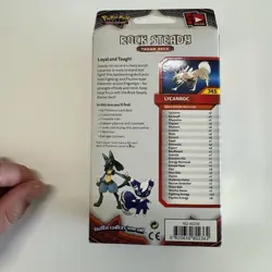Pokemon Sun & Moon Burning Shadows Rock Steady Theme Deck New Factory Sealed 820650802362 - Image 4