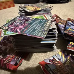 Pokemon Destined Rivals 36 packs of bulk cards, common, uncommon, hollow, and EX - Image 2