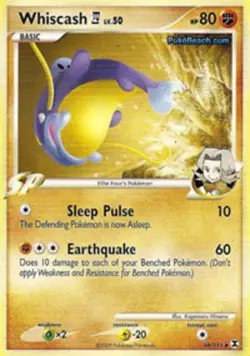 4x Lightly Played Whiscash [4] - 54/111 - Uncommon Pokemon Rising Rivals - Image 1