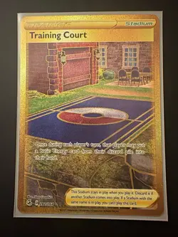Pokemon Training Court 282/264 Fusion Strike Secret Rare Gold Trainer NM - Image 2