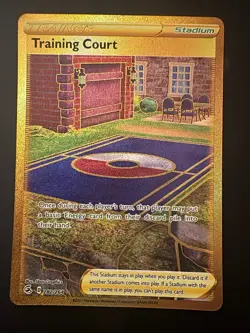 Pokemon Training Court 282/264 Fusion Strike Secret Rare Gold Trainer NM - Image 3
