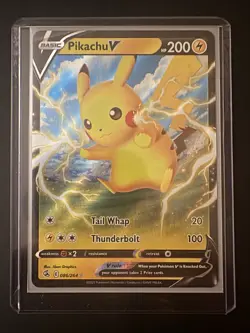Pokemon Pikachu V 86/264 Fusion Strike Holo Ultra Rare NM - Image 1