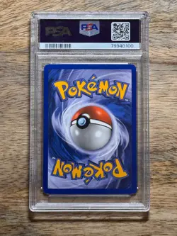 PSA 8 Rayquaza 9/106 - 2005 Pokemon EX Emerald - Rare - Reverse Holo - Stamped - Image 3