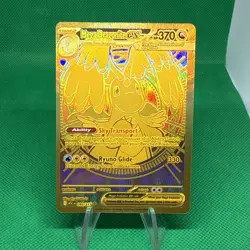Pokemon TCG: Ascended Heroes MEGA DRAGONITE EX 295/217 GOLD HYPER RARE NM - Image 1