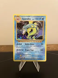 2016 Pokemon XY Evolutions Gyarados Holo 34/108 - Image 1