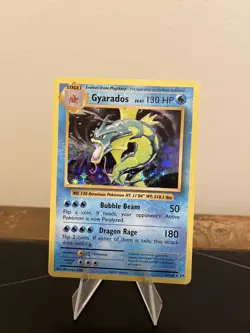 2016 Pokemon XY Evolutions Gyarados Holo 34/108 - Image 4