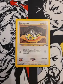 Pokemon TCG Dunsparce Neo Discovery 54/75 Regular Unlimited Common - LP - Image 1