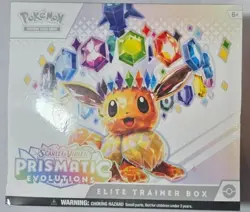 Pokemon TCG Prismatic Evolutions Elite Trainer Box ETB - Factory Sealed - Image 1