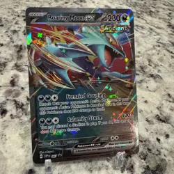 Roaring Moon ex 067 Sv: Scarlet & Violet Promo Holo Pokemon 🔥 - Image 2
