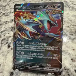 Roaring Moon ex 067 Sv: Scarlet & Violet Promo Holo Pokemon 🔥 - Image 3