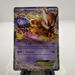 Mewtwo EX 54/99 Pokemon Celebrations Classic Collection Holo 25th Anniversary NM - Image 1