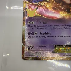 Mewtwo EX 54/99 Pokemon Celebrations Classic Collection Holo 25th Anniversary NM - Image 3