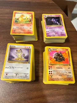 Lot of 400 Vintage WOTC Pokemon TGC-Mostly Base and Fossil MP-LP Common/Uncommon - Image 1