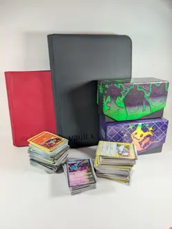 Pokemon TCG Personal Collection Modern Japanese English Mix 2x Vault X Binders - Image 1