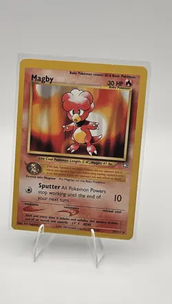 Magby 023/111 Neo Genesis Pokemon Near Mint - Image 1