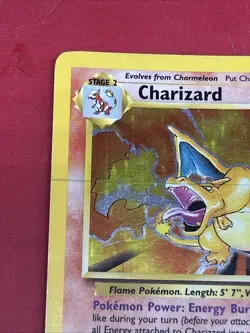Pokemon TCG Base Set Charizard 4/102 Holo - Image 2