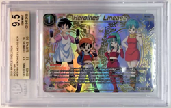 Dragon Ball Super Card Game EB1-68 SCR Heroines' Lineage BGS 9.5 - Image 1