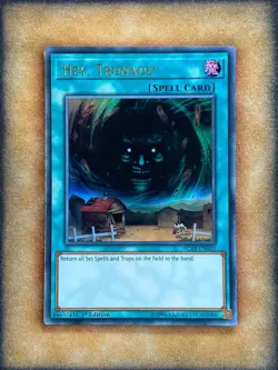 Yugioh Hey, Trunade! AC18-EN023 Ultra Rare 1st Ed NM - Image 1