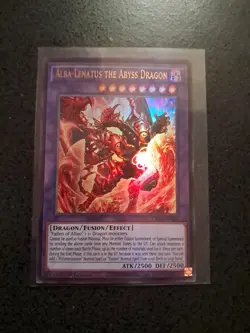 Yu-Gi-Oh! Alba-Lenatus the Abyss Dragon CH01-045 1st Edition - Image 1