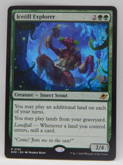 Magic the Gathering TCG - Edge Of Eternities Promo #0192 - ICETILL EXPLORER - Image 1