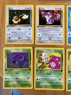 Pokemon TCG - WOTC - Team Rocket 1st Edition Bundle - NM 12 cards - Image 2