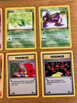 Pokemon TCG - WOTC - Team Rocket 1st Edition Bundle - NM 12 cards - Image 4