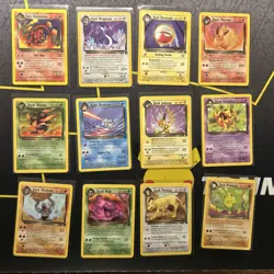 Complete Team Rocket Uncommon And Common Set -WOTC Pokemon Cards- LP -48 Cards- - Image 2