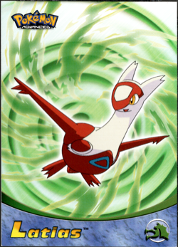 2003 topps Pokemon Advanced Non Holo Foil #45 Latias - Image 1