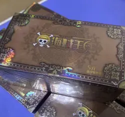 One Piece Trading Card Anime Manga Premium TCG CCG Brown Sealed Booster Box - Image 1