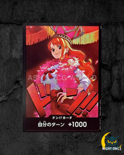 DON !! Card (Nami) EB03 - Japanese One Piece Heroines Edition - Image 1
