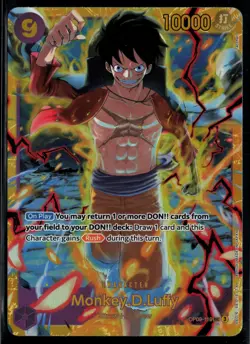 Monkey.D.Luffy (119) OP09-119 Emperors in the New World Secret Rare One Piece - Image 1
