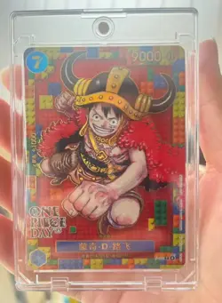 Chinese-Monkey D Luffy P-110 DAY'25 Premium Card Promo ONE PIECE CARD GAME NM - Image 1
