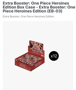 Extra Booster: One Piece Heroines Edition Box Case (EB-03) ENGLISH BANDAI SEALED - Image 4