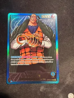 Crocodile - ST03-001 - Promo - One Piece Card Game- Premium Leader N/M - Image 1