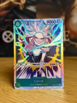 Carrot EB04-013 One Piece TCG FREE WORLDWIDE SHIPPING The Azure Sea's Seven - Image 1