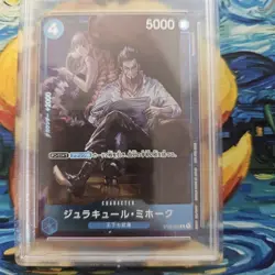 Dracule Mihawk PSA 10 Graded Standard Battle Winner st03 Japanese One Piece Card - Image 2