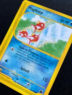 Pokemon Magikarp Card Skyridge 75/144 Non-Holo Common NM - Image 3