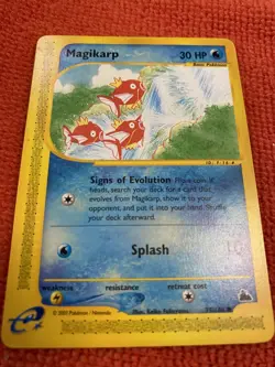 SKYRIDGE MAGIKARP 75/144 2003 Non -Holo Pokemon TCG - Image 2