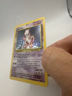 Pokemon TCG - Mewtwo 10/102 Base Set Holo Rare WOTC 1999 - Image 4