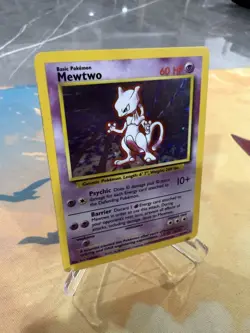 Pokemon TCG - Mewtwo 10/102 Base Set Holo Rare WOTC 1999 - Image 4