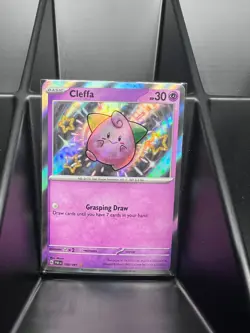 Cleffa 150/091 SV: Paldean Fates Pokemon Card TCG NM MINT - FREE SHIPPING!!! - Image 1