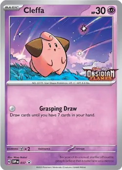 Cleffa - SVP037 - Pokemon Scarlet & Violet Promo Prerelease Ultra Rare Holo NM - Image 1