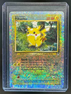 2002 Pokemon Legendary Collection Pikachu Reverse Holo #86/110 - Image 1