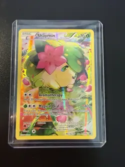 Pokemon TCG: Shaymin XY115 Mythical XY Generation Black Star Promo - Image 1