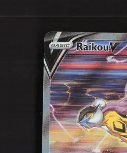 Raikou V GG41/GG70 Crown Zenith Full Art Ultra Rare Holo Pokemon Card NM - Image 3